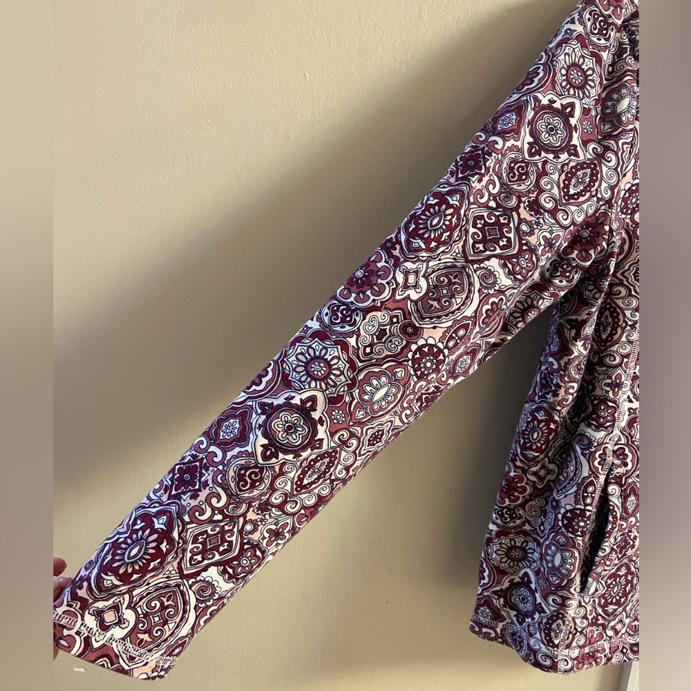 Talbots Multicolored Zip Up Jacket Lightweight La… - image 6